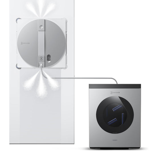 ECOVACS WINBOT W3 Omni Window Cleaning Robot Smart Spray Station