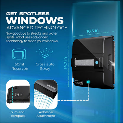 Schbot Wind X3 Window Cleaning Robot Auto Spray Smart Cleaner